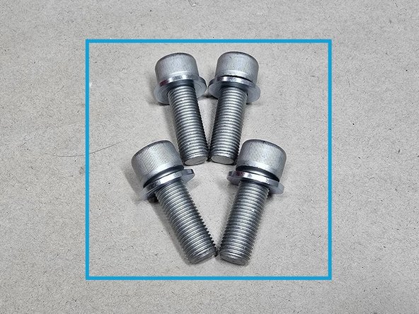 Mounting holes to vehicle