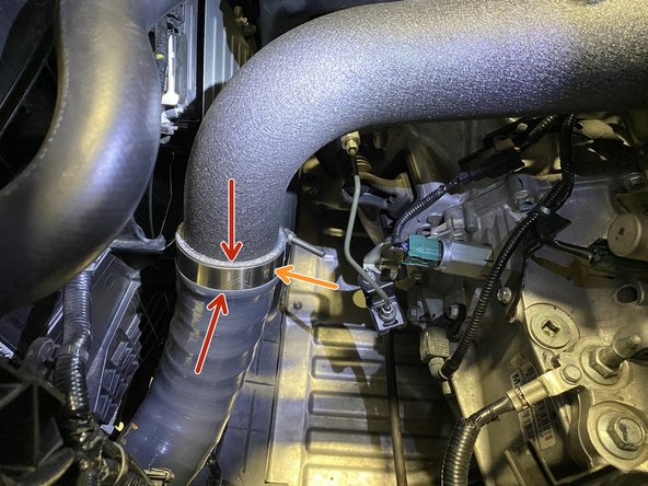 Adjust the silicone position and verify the silicone is fully pressed onto the cold pipe