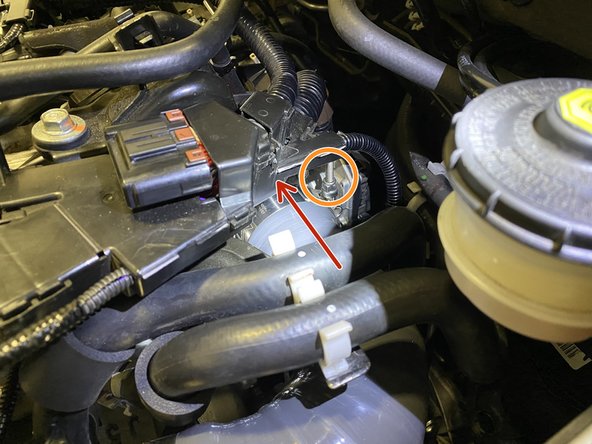 Adjust the silicone position and verify the silicone is fully pressed onto the throttle body