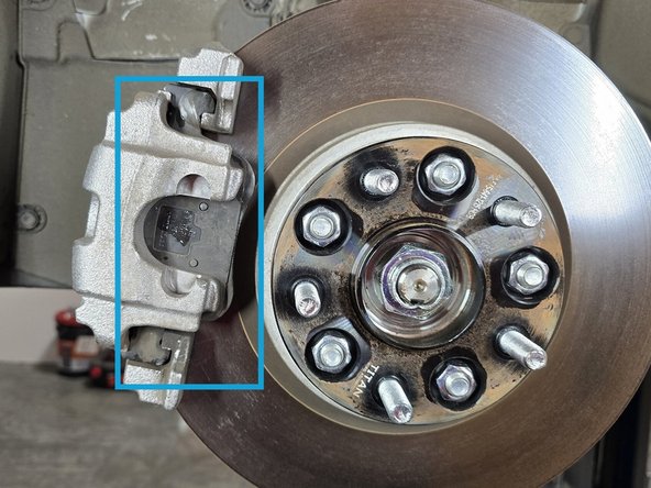 Once removed, the top of the clip will sit as shown