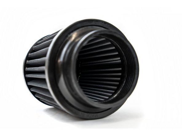 The next step explains how to reinstall your air filter.