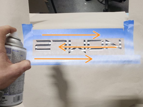 Read and follow manufacturers instructions on the paint can