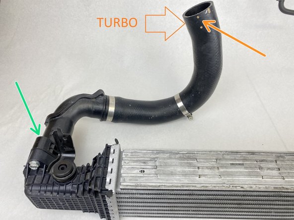 FMIC is shown in the first image off the car to aid understanding