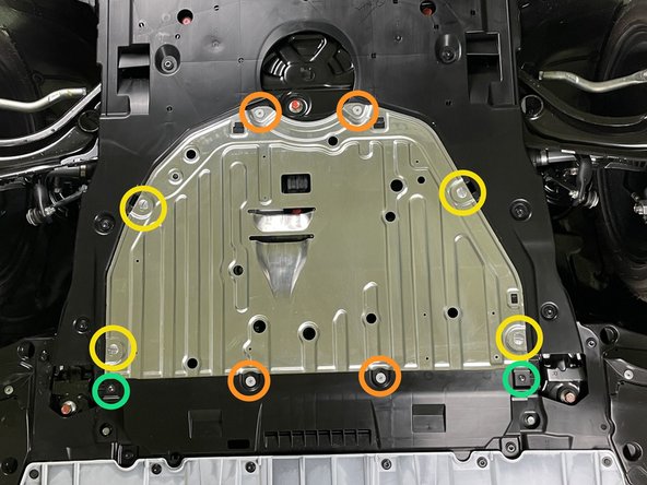 Raise the vehicle and support with jackstands in the OE recommended locations