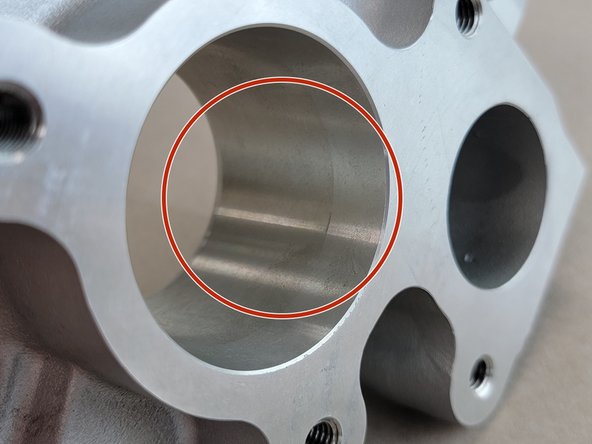 When failure occurs in a turbocharger there is a chance the blades will make contact with the inside of the compressor cover