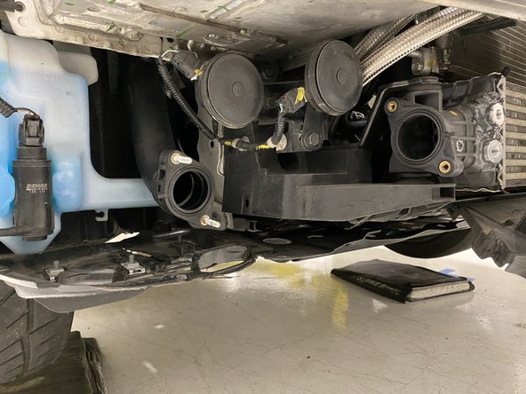 Remove the two (2) nuts using a 10mm socket &amp; ratchet