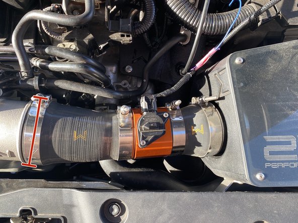 The provided 27WON T-Bolt Clamp will be used on the TIP