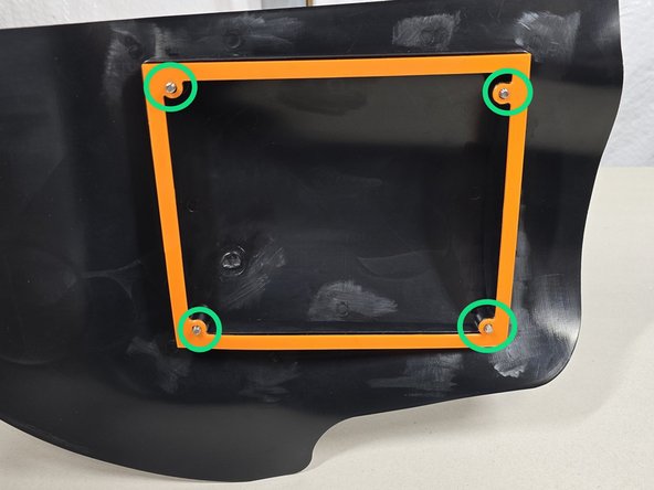 The holes on the gasket should be small enough to hold both the screws and the gasket in place