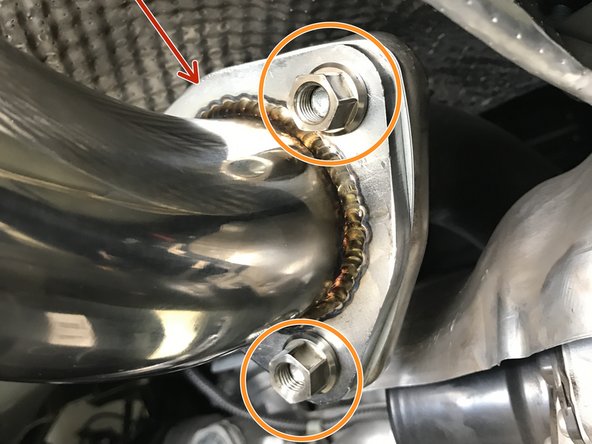 If you have 27WON front pipe installed then skip to the next step