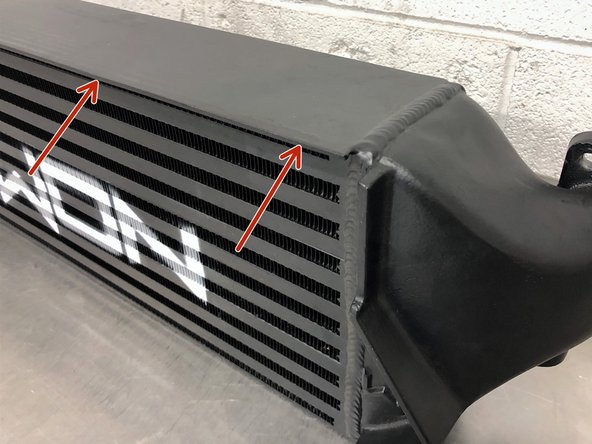 Locate the supplied weather stripping