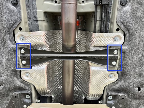 Remove (4) bolts with 12mm ratchet and socket shown