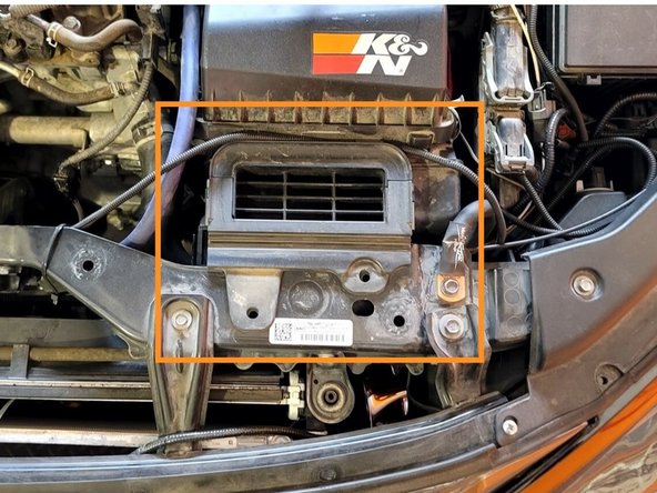 If there is any other hardware securing the airbox inlet then remove it