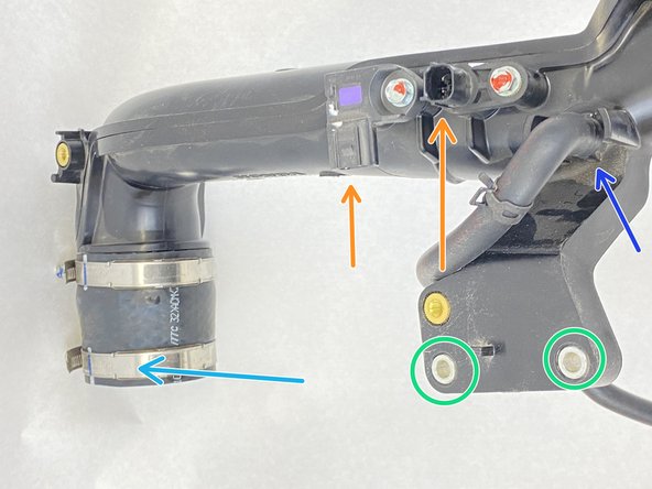Cold Pipe is shown in the first image off the car to aid understanding