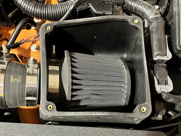 Remove the lid and set aside with the 4x screws for reinstall later