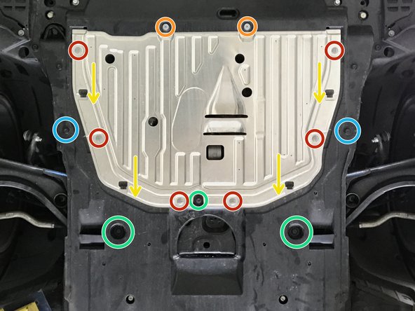 Raise the vehicle and support with jackstands in the OE recommended locations