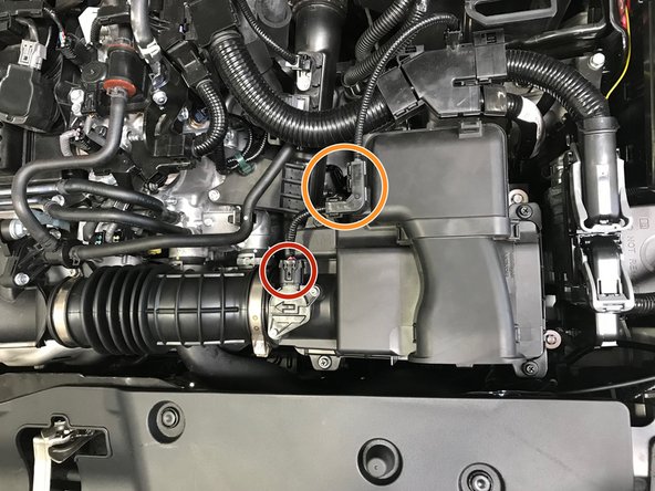Disconnect the wiring harness from the MAF Sensor