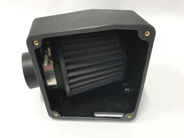 Remove the protective cover on the lid and set the lid aside on a non-abrasive surface