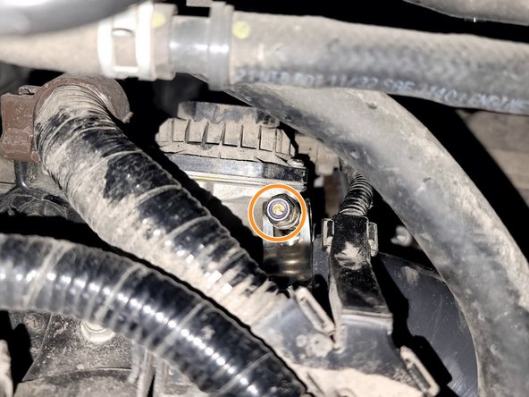 Position clamp as shown. Make sure it is fully on the silicone and not on the bead roll