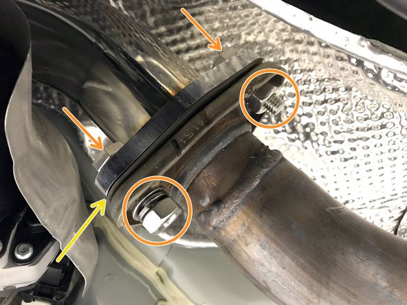 If you have already connect your Front-Pipe to the 27WON Exhaust then you can skip this step