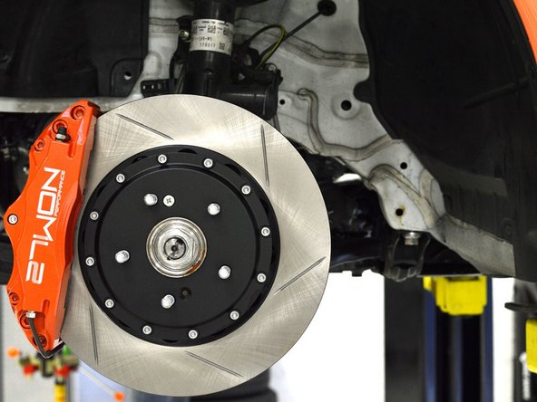 This completes the installation of the BBK physical parts - The following steps provide instruction for Brake Bleeding and Brake Pad Bedding