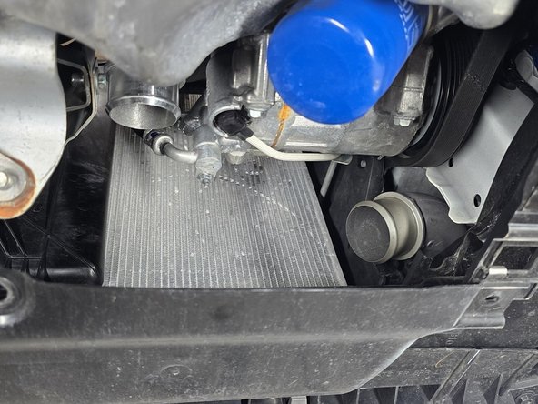 Pull the OEM boost tube free from the turbocharger