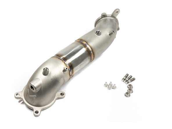 If you purchased your exhaust with the turbo back option then now is a great time to proceed with installation of the downpipe