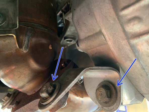 Remove both of the brackets and set them aside