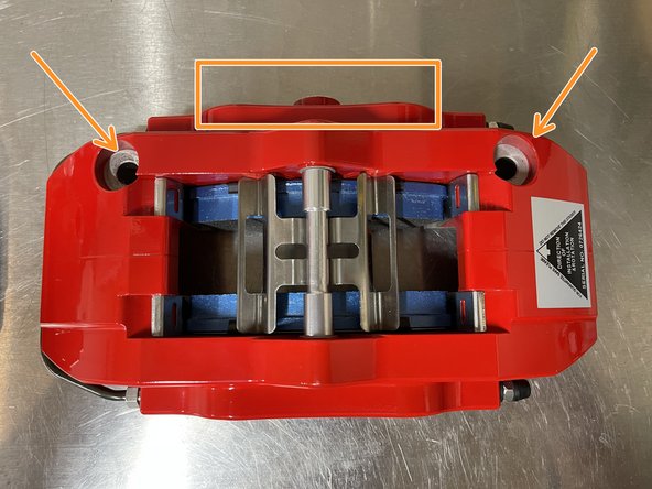 Left Hand Caliper - This caliper will go on the Left Hand side of the vehicle