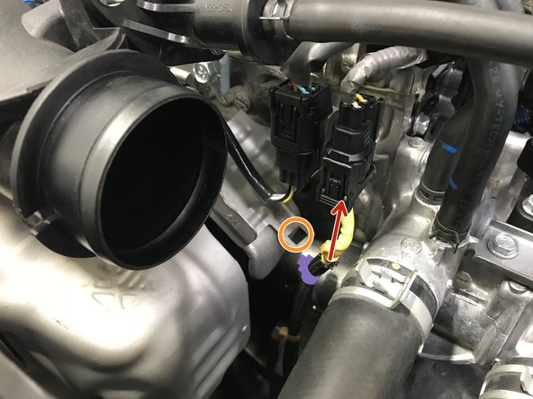 Connect the O2 sensor to the wiring harness