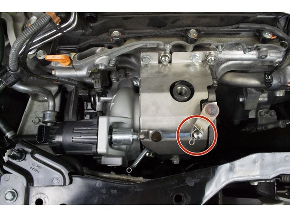 Install the cotter pin