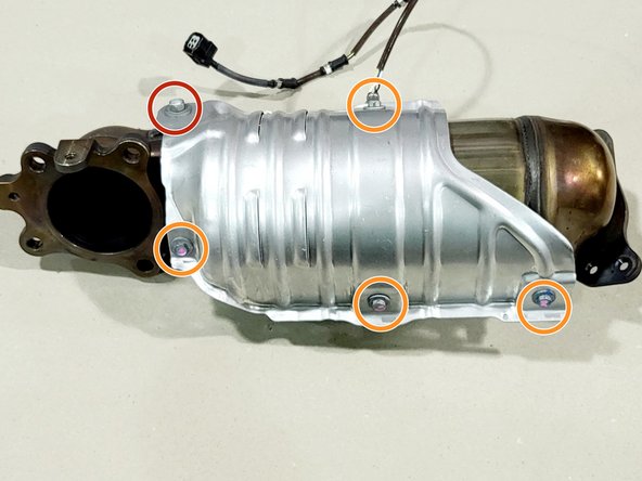 Using a  1/4&quot; drive ratchet and 12mm socket, remove the one (1) 12mm bolt