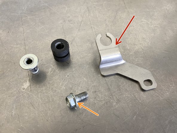 Locate the provided mounting bracket