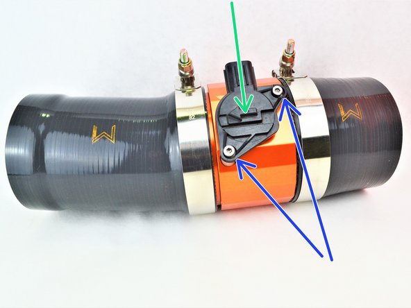 Install the MAF sensor into the Race MAF housing