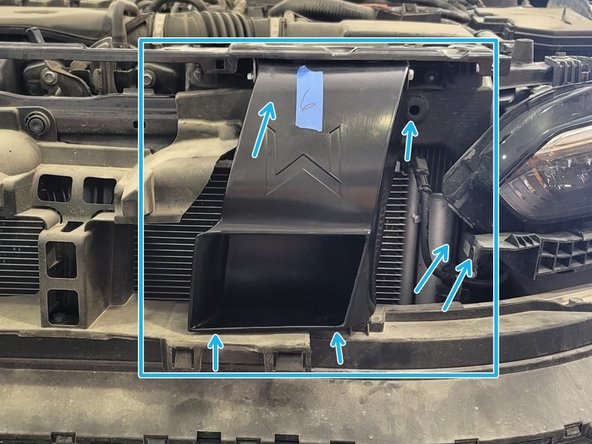 If you will leave the ducting off the car, skip to next step