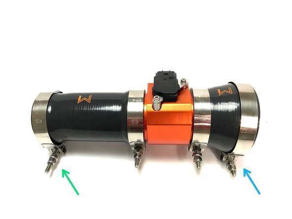 Verify that your MAF &amp; Silicone Assembly has came as shown