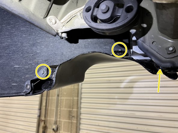 Install the 27WON shroud in the reverse order you removed the OEM shroud reusing the 3x 8mm bolts