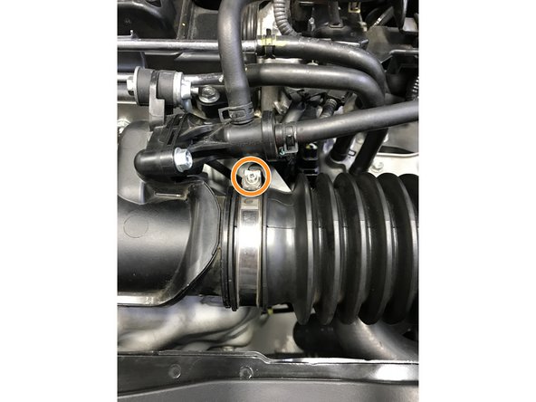 You can leave the bolts loose in position during airbox removal