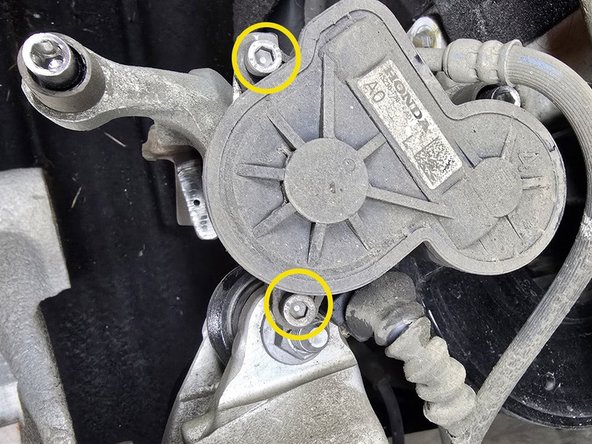 With the caliper removed, we will now proceed to putting the caliper into "Brake maintenance" mode