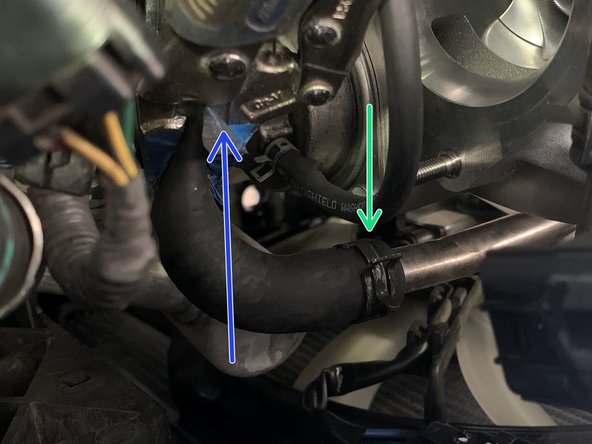 Reconnect the coolant hose