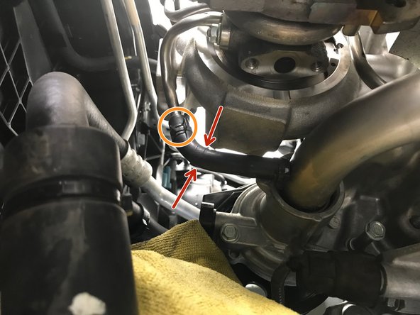 Vise grips/clamps can damage the hose if they are too tight.  Setup the vise grips/clamp to squeeze the hose just enough to keep the coolant from leaking