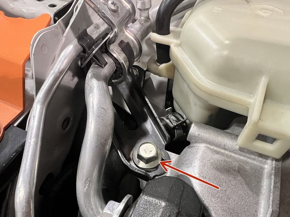 Remove from the vehicle and set aside for reinstallation later