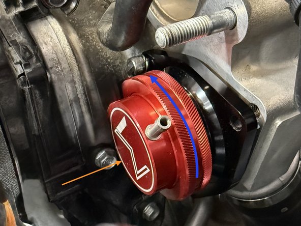 To adjust nipple position loosen the knurled ring 1-2 turns