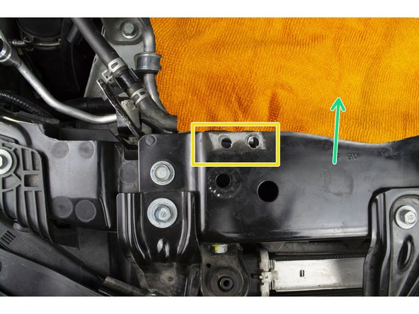 If the bracket is still attached after drilling both welds then you can fatigue the bracket loose by bending it up and down a few times or try drilling the hole with a 5/16&quot; drill bit