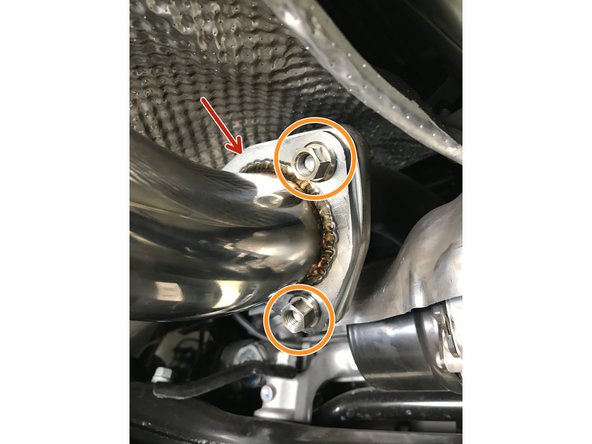 If you have 27WON front pipe installed then skip to the next step