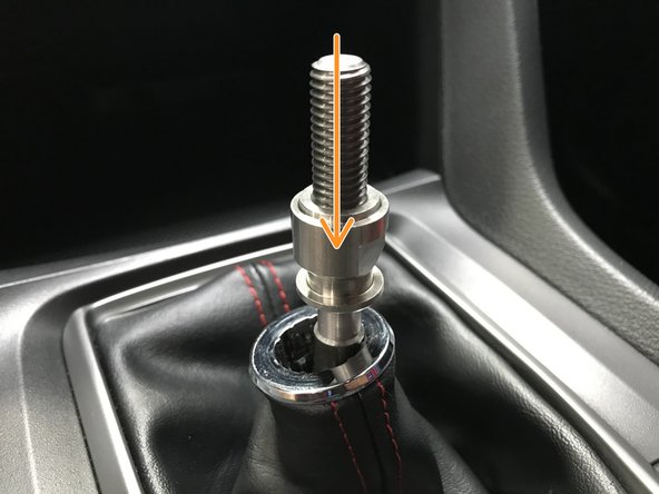 The 27WON locking nut has a small step at the top