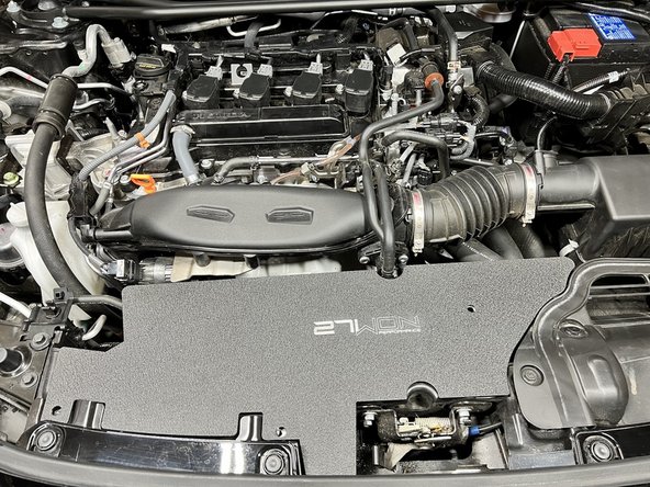 Place Radiator Shroud as shown