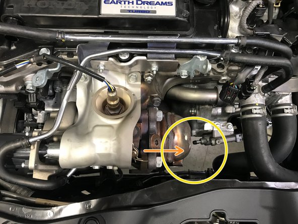 Use a 14mm socket &amp; ratchet to remove the two (2) nuts and two (2) bolts