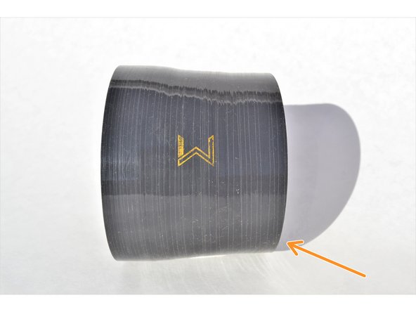 Silicone coupler between the Race MAF housing and the turbo inlet pipe