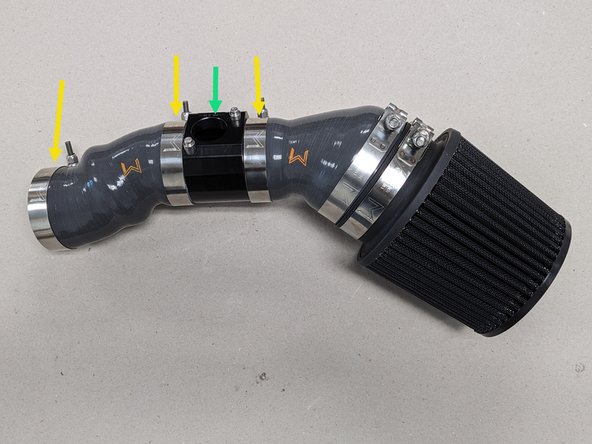 For the install of your new Hybrid Cold Air intake you will need a few parts from the SRI assembly