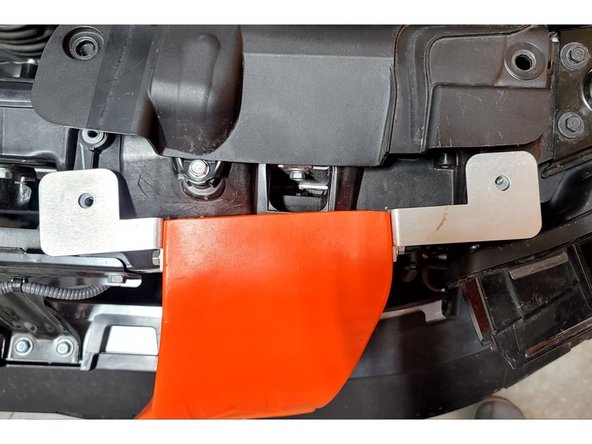 Place Snorkel in car as shown